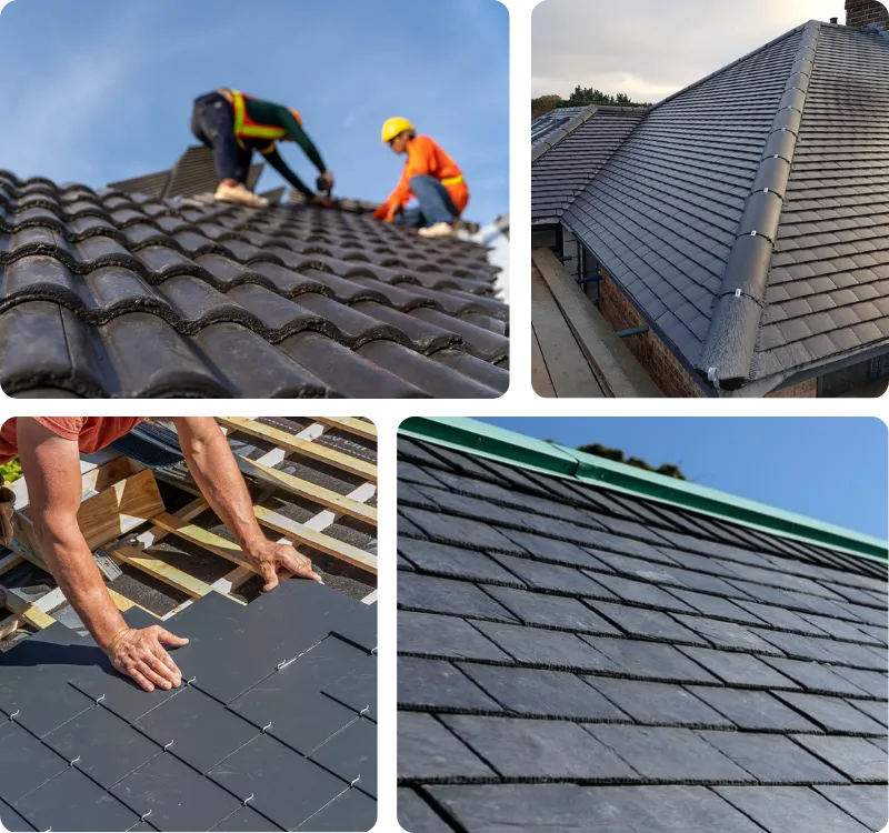 Local Roofers At Work